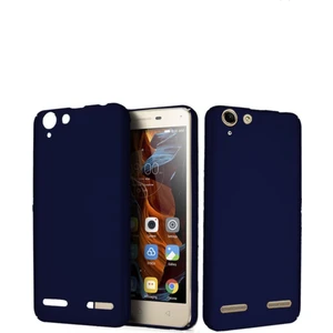 Jopus Lenovo K5 Plus Mat Premium Silikon Kılıf - Lacivert + Nano Ekran Koruyucu