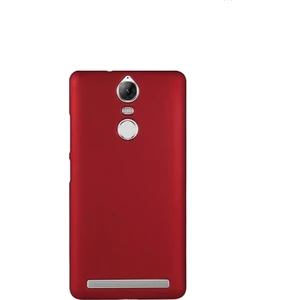 Jopus Lenovo K5 Note Mat Premium Silikon Kılıf - Bordo + Nano Ekran Koruyucu