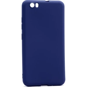 Jopus Vestel Venüs Z10 Mat Premium Silikon Kılıf - Lacivert + Nano Ekran Koruyucu