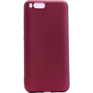 Jopus Xioami Mi 5S Mat Premium Silikon Kılıf - Bordo + Nano Ekran Koruyucu