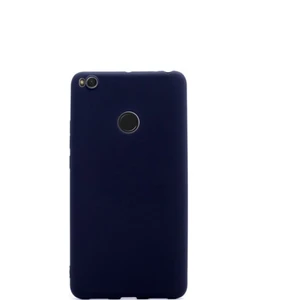 Jopus Xioami Mi Max2 Mat Premium Silikon Kılıf - Siyah + Nano Ekran Koruyucu