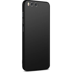 Jopus Xioami Mi Note 3 Mat Premium Silikon Kılıf - Siyah + Nano Ekran Koruyucu