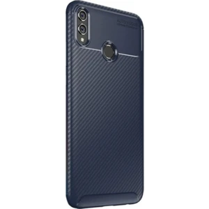 Jopus Huawei Honor Play Kılıf Karbon Desenli Lux Negro Silikon - Lacivert