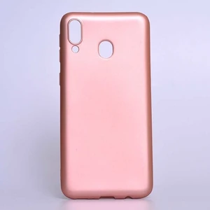 Jopus Samsung Galaxy M20 Mat Premium Silikon Kılıf - Rose + Nano Ekran Koruyucu
