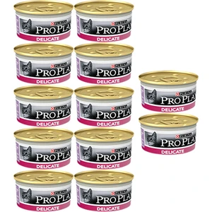 Pro Plan Delicate Hindi Etli Yetişkin Yaş Kedi Maması 85 gr (12 Al 10 Öde)