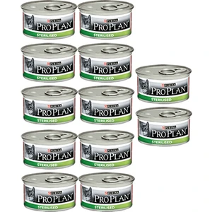 Pro Plan Sterilised Somon Balıklı Yaş Kısır Kedi Maması 85 gr