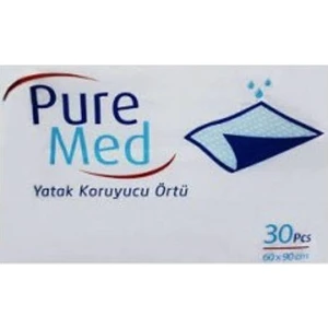 Pure Med  60 x 90 cm Yatak Koruyucu 30 Adet