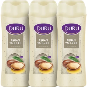 Mineral Action Argan Yağı&Kil Duş Jeli 450 ml 3'lü Avantaj Paketi