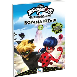 Miraculous Uğur Böceği & Kara Kedi Boyama Kitabı 2