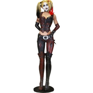 Neca harley quinn life on sale size