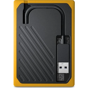 WD My Passport Go 1TB 400MB/s USB 3.0 Sarı Taşınabilir SSD Fiyatı