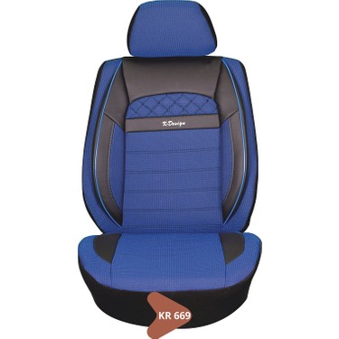 K Dizayn Renault Clio Yanlar Deri Ortasi Kumas Koltuk Kilifi Fiyati