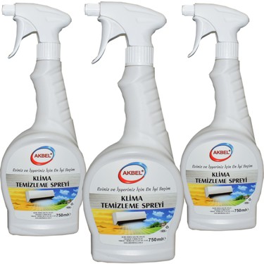 akbel klima temizleyici sprey 750 ml 3 adet 3 lu ekonomik fiyati