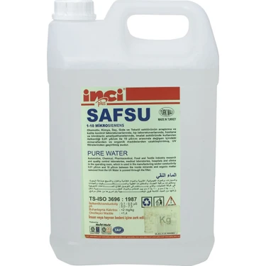 Distile Saf Su 10 Litre Ütü-Akü-Antifriz Tamamlama