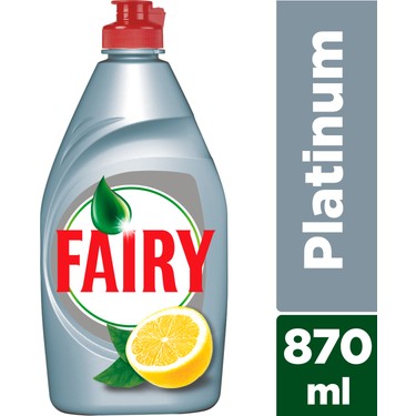 akut bağlılık servis aracı  Fairy Platinum 870 ml Sıvı Bulaşık Deterjanı Limon Fiyatı
