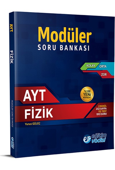 Eğitim Vadisi Yayınları AYT Fizik Modüler Soru Bankası