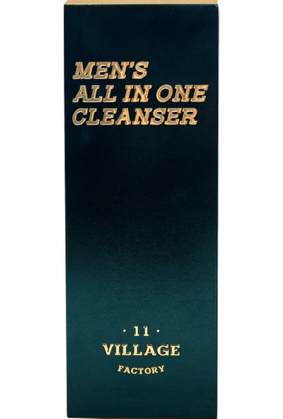 Village 11 Factory Men's All-in-one Cleanser - Erkekler İçin Yüz Temizleyici