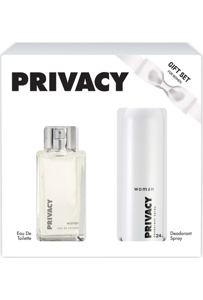 Privacy Woman EDT 100 ml Kadın Parfüm & 150 ml Deodorant