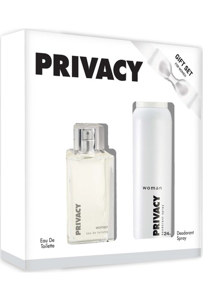 Privacy Woman EDT 100 ml Kadın Parfüm & 150 ml Deodorant