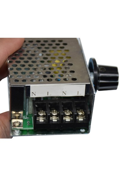 Arduino Dimmer 4000W Ac Voltaj Regulator Dimmer 220V Metal Kasa Soğutmalı