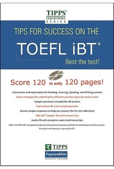 Tips for Success on the TOEFL iBT - Papatya Komisyon