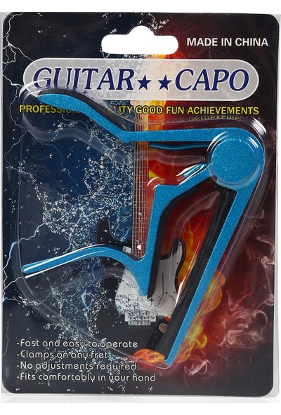 Santana Gitar Kapo (Mavi)