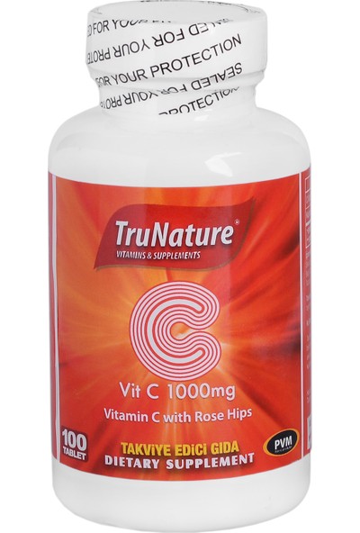 Trunature Kuşburnu Ekstresi & Vitamin C 1000 Mg