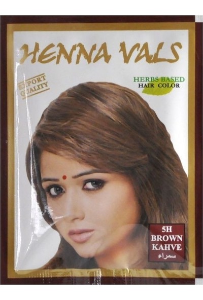 Henna Vals Hint Kınası Saç Boyası Kahve 10 gr