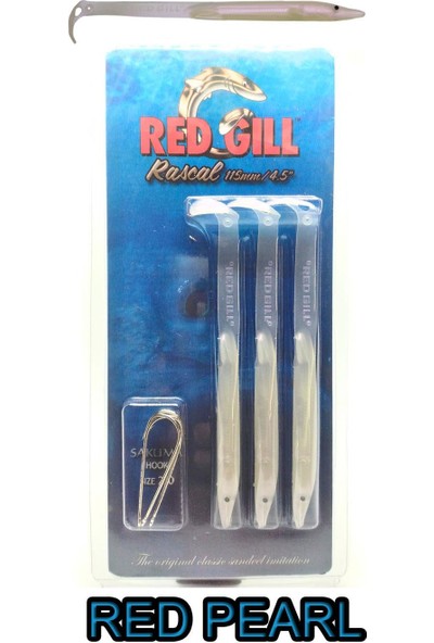 Red Gill Rascal 11.5Cm 3 Adet Zargana Silikon Yem