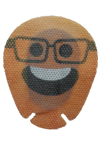Göz Kapama Pedi, 100 Adet Emoji & Anımal Stıker