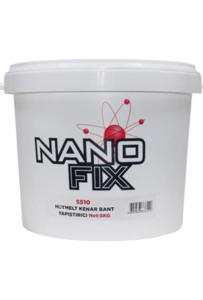 Nanofix Hotmelt Tutkal 5510 Düz Kenar Kova 5 kg