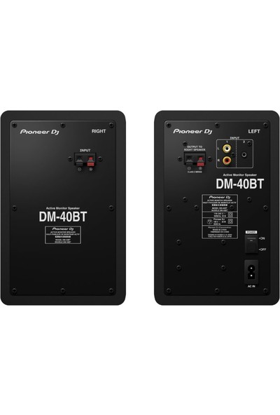 Pioneer DJ DM-40BT 4" Bluetoothlu Referans Monitörü (Çift)