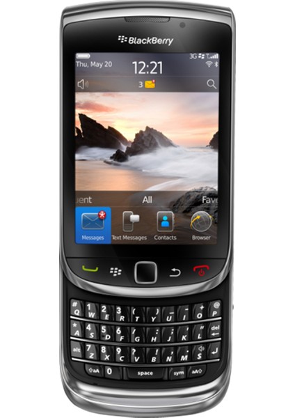 Blackberry Torch 9800 (Swap Kutulu) (6 Ay Garantili) Siyah