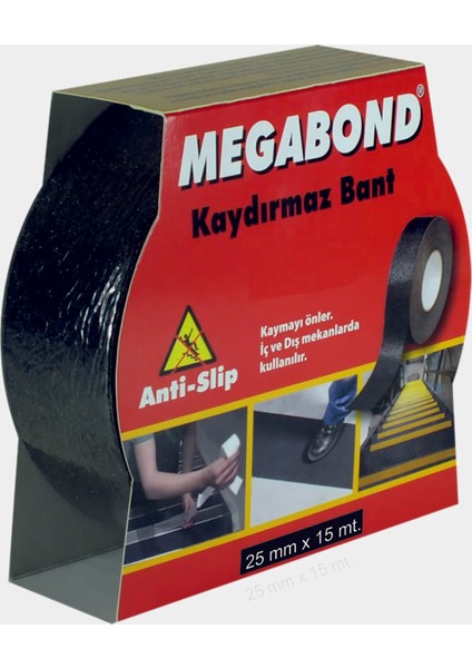 Kaydırmaz Bant Merdiven Zemin 25 X 15 Metre