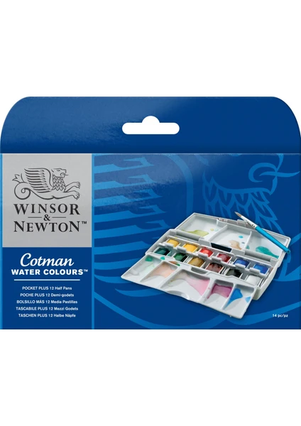 Winsor & Newton Cotman Sulu Boya Plus Cep Tipi Set