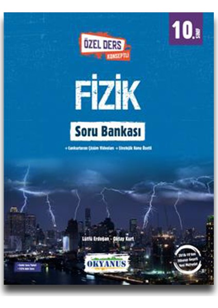 Okyanus Yayınları 10. Sınıf Fizik Soru Bankası (Özel Ders Konseptli)