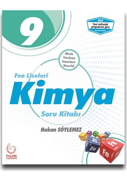 9. Sınıf Fen Liseleri Kimya Soru Kitabı