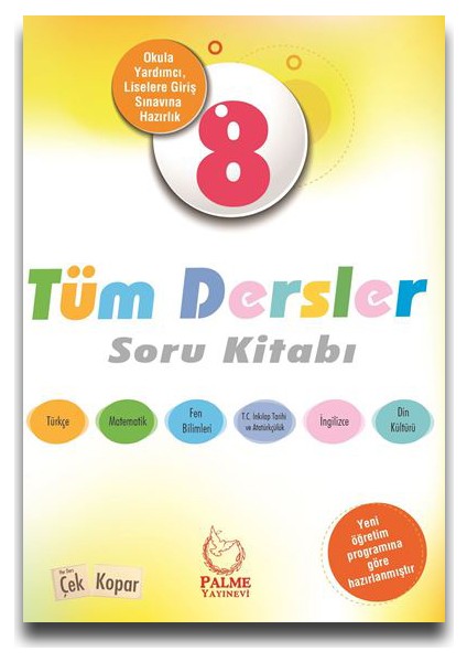 8. Sınıf Tüm Dersler Soru Kitabı