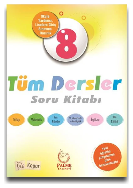 Palme Yayıncılık 8. Sınıf Tüm Dersler Soru Kitabı