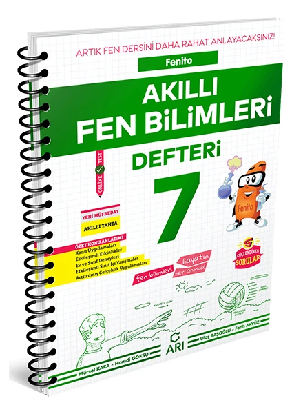 Arı Yayıncılık 7.Sınıf Fen Bilimleri Akıllı Defter