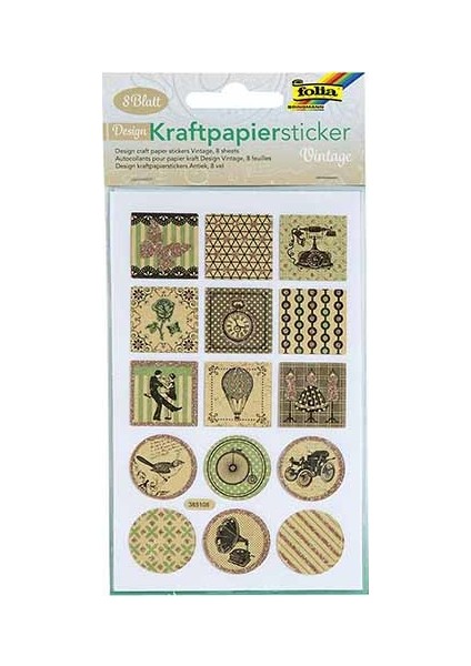 Design Sticker Antika