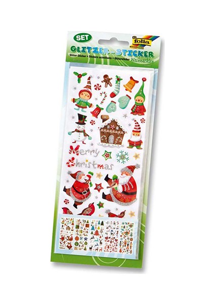 Sticker Christmas 5 Yaprak