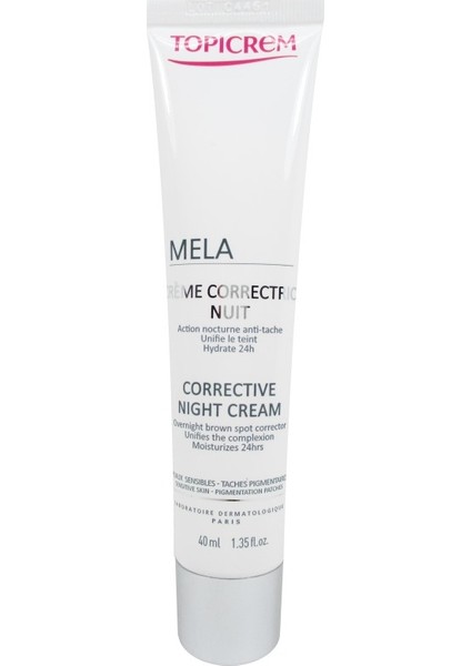 Mela Corrective Night Cream 40 ml