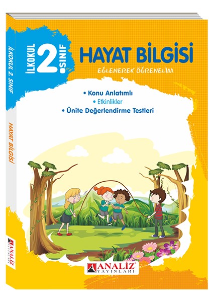 Analiz Yayınları 2.Sınıf Hayat Bilgisi Eğlenerek Öğrenelim Konu Anlatım