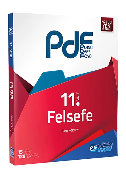 Eğitim Vadisi Yayınları 11.Sınıf Felsefe Planlı Ders Föyü ( PDF)