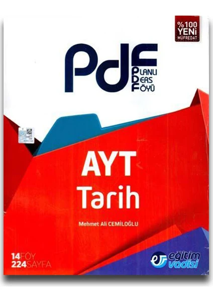 Eğitim Vadisi Yayınları AYT Tarih PDF