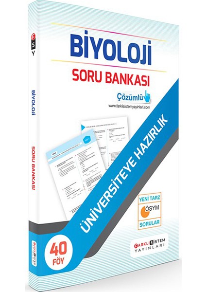 Farklı Sistem Yks Biyoloji Soru Bankası