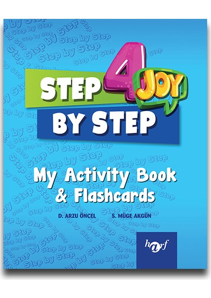 Harf 4. Sınıf Step By Step English My Activity Book & Flashcards