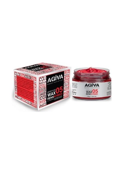 Hairstyling Wax 05 Kırmızı - 120 gr