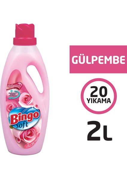 Soft Gül Pembe 2 L